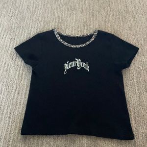 Brandy Melville New York Crop Top